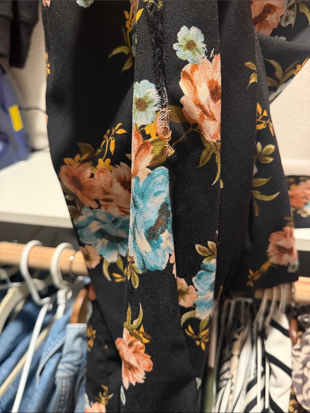 Xhilaration Floral Jumpsuit - Picture 3 of 4